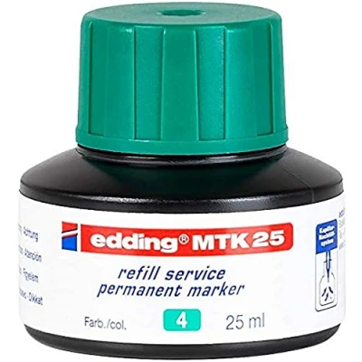Image of edding Mtk 25 Refill Ink Red Ml With Capillary System, Ideal For Clean And Uncomplicated Refilling Of Almost All Permanent Markers