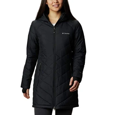 Image of Columbia Women&#039;s Long Hooded Puffer Jacket, Heavenly