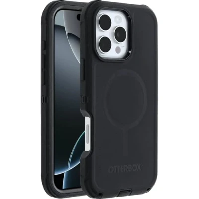 Image of OtterBox Defender XT PC Back Cover Black Magnetic Apple iPhone 16 Pro Max