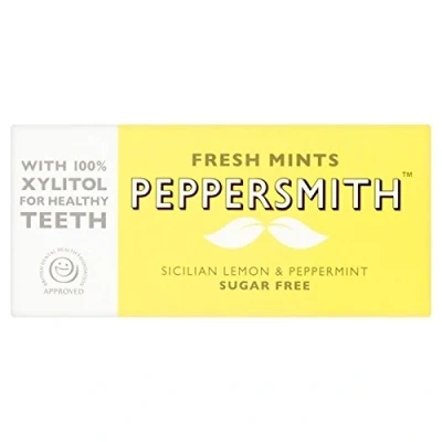 Image of Peppersmith Sugar Free Xylitol Lemon Mints 15g