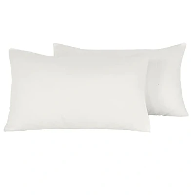 Image of Danny Textiles 400 Thread Count 100% Egyptian Cotton Housewife Pillow Cases Easy Care Machine Washable 50x75cm, (Cream)