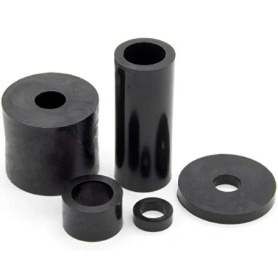 Image of Enkotrade Spacer Sleeves for M6 20 x 6.3 30 mm Round Plastic Washers Spacers Bearing Bushings Threaded Pack of 10