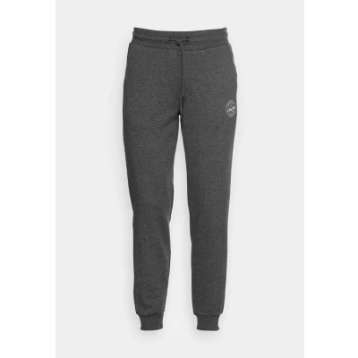 Image of Jack &amp; Jones Jjigordon Jjshark Tracksuit bottoms, Men&#039;s, Size: XS, Dark grey melange