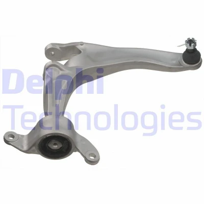 Image of 51350SMGE01, 51350SMGE02, 51350SMGE04, 51350SMGE05, 51350SMGE06 Suspension Arm DELPHI TC3291 with ball joint Right, Lower Trailing Aluminium