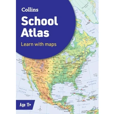 Image of Collins School Atlas: Ideal for learning at and home (Collins Atlases)