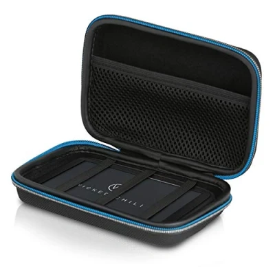 Image of Wicked Chili Universal Anti Shock Hard Case for GPS, Drive, SSD (Maximum 13 x 8.3 4 cm, Extra Pouch Cable, Padding)