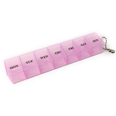 Image of Weekly Pill Organiser and Dispenser [Pink]