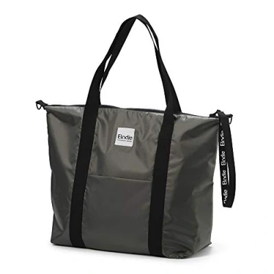 Image of Elodie Details Changing Bag Soft Shell Tote Nappy Stroller Strap and Mat Includedl Rebel Green