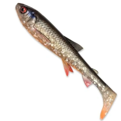 Image of Savage Gear 3D Whitefish Shad Rubber Fish Colour: Dirty Silver, Length / Weight Package Contents: 20 cm 62 g 1 Piece