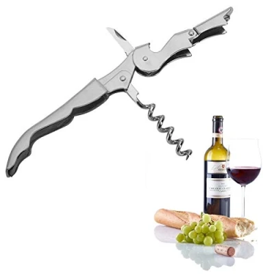 Image of Westmark: Waiters Corkscrew with Cap Lifter in Stainless Steel
