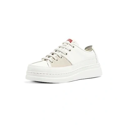 Image of Camper Runner UP Twins Trainers, Women&#039;s, Size: 6, Weiß grau Leather