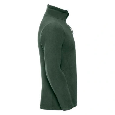 Image of Russell Athletic Mens Outdoor Fleece Jacket (Bottle Green) Size Large