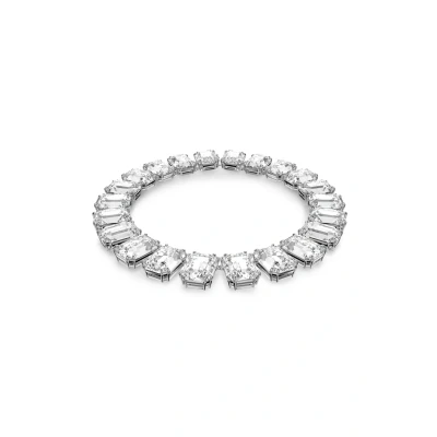 Image of Swarovski Millenia Octagon CUT Necklace, Women&#039;s, Size: One Size, White