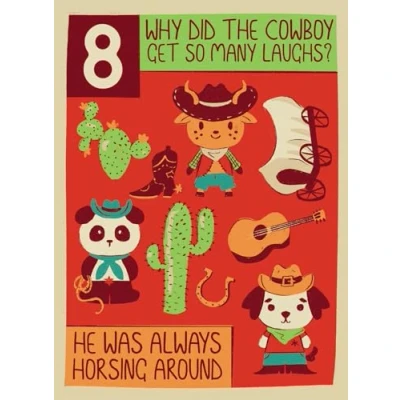 Image of 8th Birthday Card For Boys and Girls Cowboy Themed