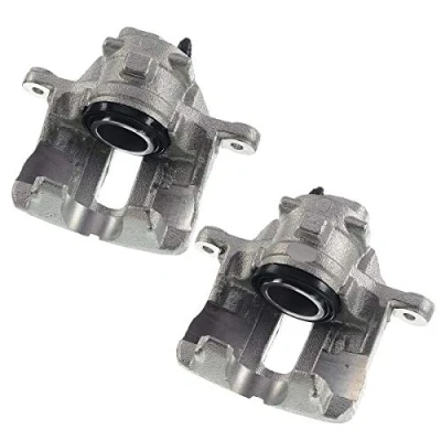 Image of Frankberg 2x Brake Caliper Rear Left and Right Compatible with Discovery MK II 2.5 TD5 4.0 V8 4x4 1998 2004 Calipers R.a.n.g.e R.o.v.e.r P38 1994 2002 Replace# STC1906 STC1905