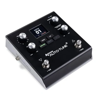 Image of HeadRush VX5 Vocal Effects Pedal with Antares AutoTune for Vocalists Real Time Pitch Correction, Harmonizer, Guitar and Mic In, Audio Interface
