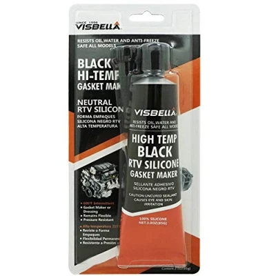 Image of Visbella V363 Black Hi Temp Gasket Maker 85 ml, Plastic