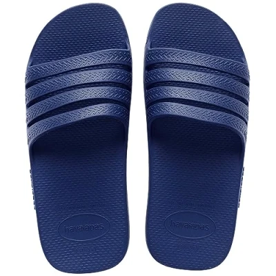 Image of Havaianas Unisex Slide Stradi, Navy Blue, 4.5/5