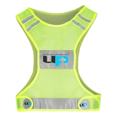 Image of Ultimate Performance Unisex Ult. Perf. (3200) ULT PERF RUNNING RACE VEST FLUO YELLOW 3200 , Junior, One Size UK