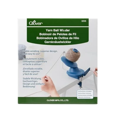 Image of clover Yarn Winder, Blue