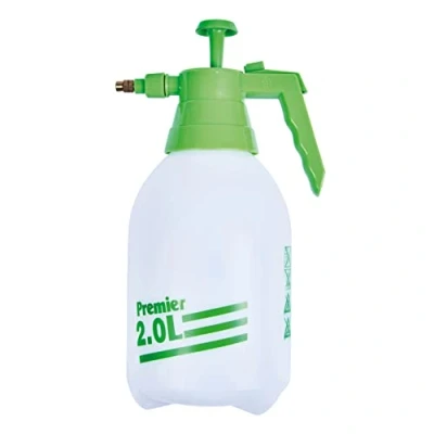 Image of Amtech Pressure Sprayer for Watering Plants, Saplings, and More, Easy to Use with Adjustable Spray Nozzle Trigger Lock, Home DIY, Long Lasting, Heavy Duty Plastic (2 Litres)