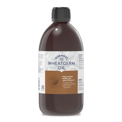 Image of Dorwest Herbs Wheatgerm Oil Liquid for Dogs and Cats 500 ml