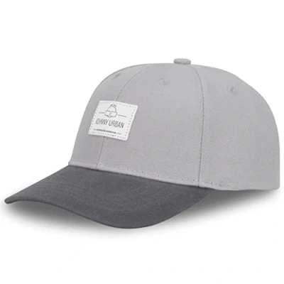 Image of Johnny Urban Cap Men and Women Snapback Grey Dean Stylish Baseball Adjustable &amp; with Logo Badge One Size Unisex Comfortable Trucker Hat