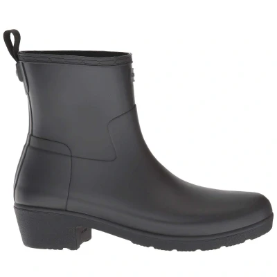 Image of Refined Low Heel Rubber Women&#039;s Short Wellington Boots