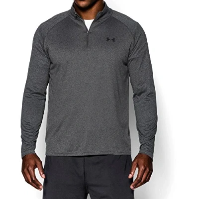 Image of Under Armour Men UA Tech 1/4 Zip Long sleeve Shirt Carbon Heather, XL