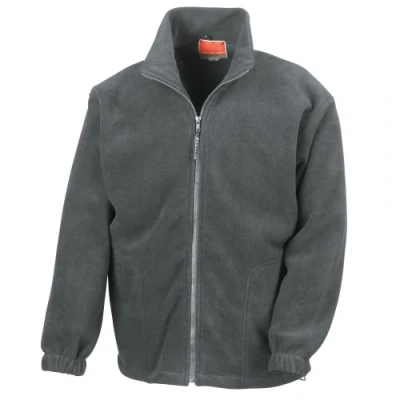 Image of Result Mens Full Zip Active Fleece Anti Pilling Jacket (2XL) (Oxford Grey)
