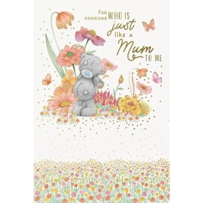 Image of Me to You Tatty Teddy &#039;Like A Mum&#039; Mother&#039;s Day Card 6 x 9&quot; Official Collection