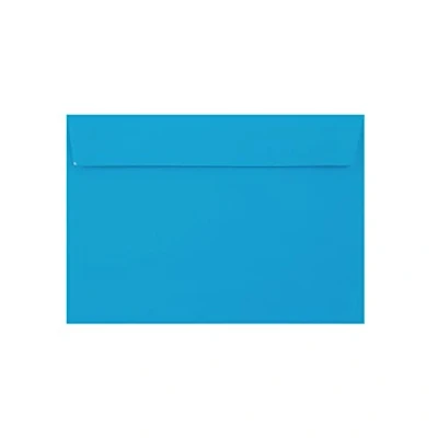 Image of C5 Coloured Envelopes for A5 Greeting Cards Wedding Invitations &amp; Crafts (162x229mm) Pack of 60 (Bright Blue Peel Seal)