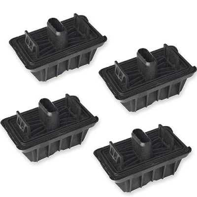 Image of Jack Point Pad Under Jacking Support Plug Lift Block for BMW E60 E61 2001 2010 5 Series X3 F25 X4 F26 51717065919 Car Accessories(4Pcs)