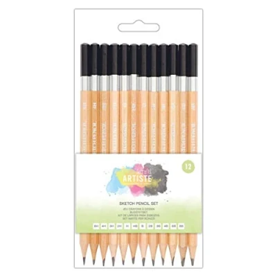 Image of Sketching Pencils 12Pcs Wallets
