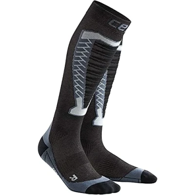 Image of CEP Obstacle Run Compression Socks Anthracite Mens