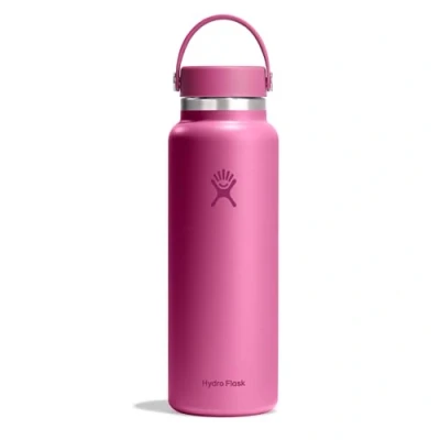 Image of HYDRO FLASK Wide Mouth Water Bottle 1180 ml (40 oz) Vacuum Insulated Stainless Steel with Leak Proof Flex Cap Reef
