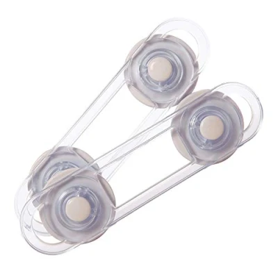 Image of Dreambaby Mini Multi purpose Latch (Pack Of 2, Transparent)