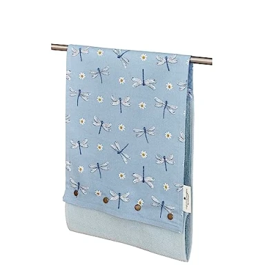 Image of Cooksmart British Designed Roller Towel for Bathroom or Kitchen Towels English Meadow