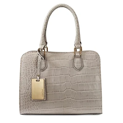 Image of Picard, Weimar Series 555036N048 Women&#039;s Leather Shoulder Bag with Handle Pebble/Light Grey