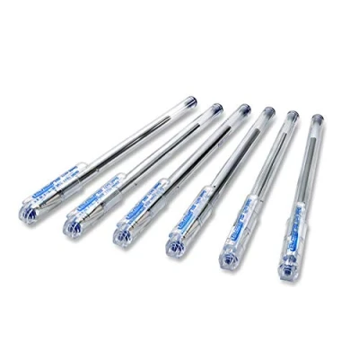 Image of Pentel BK77 Superb ball 0.7 mm blue 6 pieces
