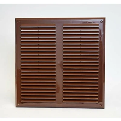 Image of Air Vent Grille 14&quot; x 350mm Duct Ventilation Cover Brown
