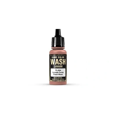 Image of Vallejo Washes 17 ml Acrylic Paint Fleshtone Shade