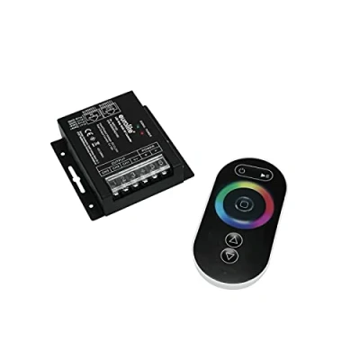 Image of Eurolite LED Strip RGB RF Controller 3 Channel with Wireless Remote Control for Strips 12 24 V