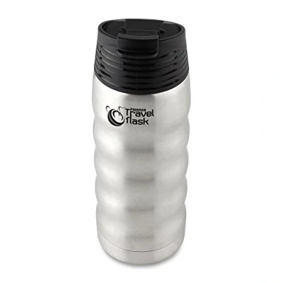 Image of Pioneer Travel Flask, Stainless Steel Vacuum Insulated Double Wall Hot and Cold Drinks Thermo Flask 8 Hours, 24 480ml,