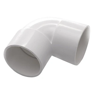 Image of Merriway BH04193 Solvent Weld with 90 Degrees Bend, 40 mm White
