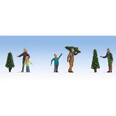 Image of Noch n15927 Christmas Tree Sale, Multicoloured
