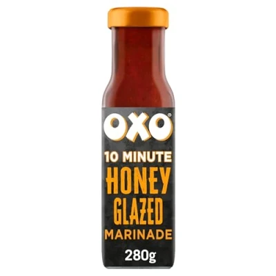 Image of OXO Honey Glazed Marinade Sweet &amp; Savory Flavour Enhancer for Meats, Veggies More, 280 g (Pack of 1)