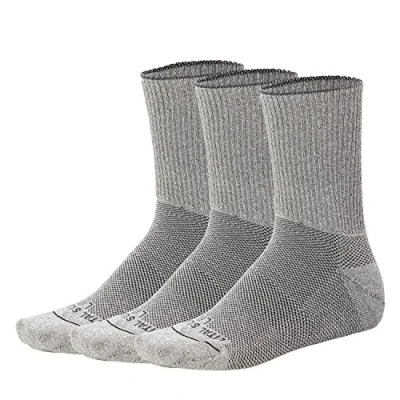 Image of Vital Salveo Diabetic Socks with Germanium and Bamboo Charcoal Soft Cushion Socks, Non Binding Top, Seamless Toe, Circulation Crew (Medium 3 Pairs)