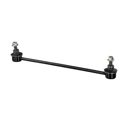 Image of 51320TF0003 Anti roll bar link FEBI BILSTEIN 42102 Front Axle Left, Right 325mm M10 x 1,5 with nuts Steel black HONDA: Jazz 3, CR Z