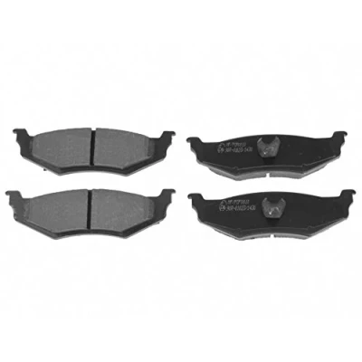 Image of 0004762669, 04762669, 04863784, 05011630AA, 05012651AA Brake pad set BLUE PRINT ADA104236 Rear Axle with piston clip CHRYSLER: PT Cruiser Estate